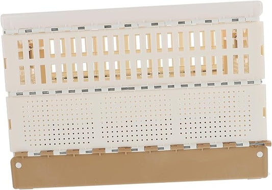 Luxshiny Foldable Plastic Pigeon Cage Multi Function Transportation Bird Cage for Small Pets Lightweight Abs Material Compact Design for and Travel