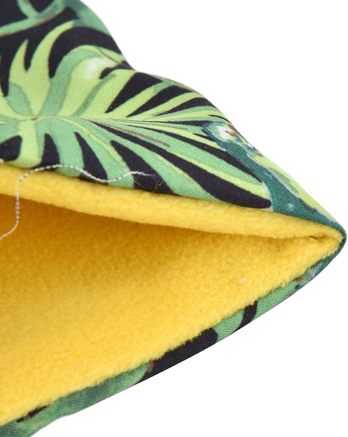 Acouto House Hanging Hammock Pet Hammock Shade Hanging Hut Tent Toys Plush Snuggle Pet Cave Parakeet Cockatiel - Birdcage Accessories