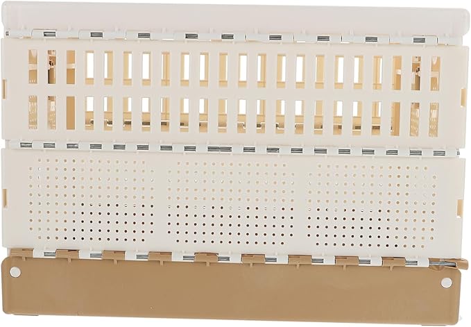 Mipcase Foldable Plastic Pigeon Cage Lock Portable Bird Transport Carrier with Handle for Small Pets Easy Assembly and Storage Suitable for Pigeons Birds Rabbits and Kittens
