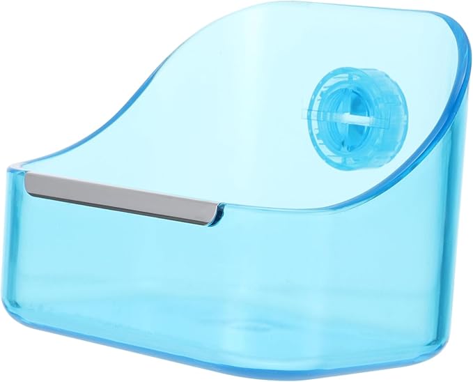 UPKOCH 1pc Plastic Small Pet Feeder Bowl for and Small Animals Fixed Cage Bowl Design for Easy Feeding and Drinking Lightweight and Comfortable Height for Your Pets