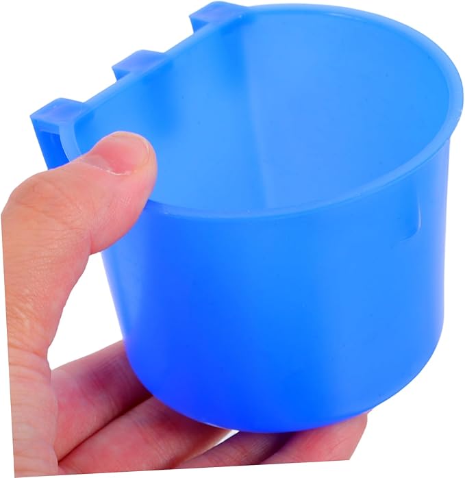 BESPORTBLE 4pcs Pet Feeding Bowl Bird Cage Water Feeders Rabbit Water Feeder Cat and Dog Cage Bowls Hanging for Small Animals