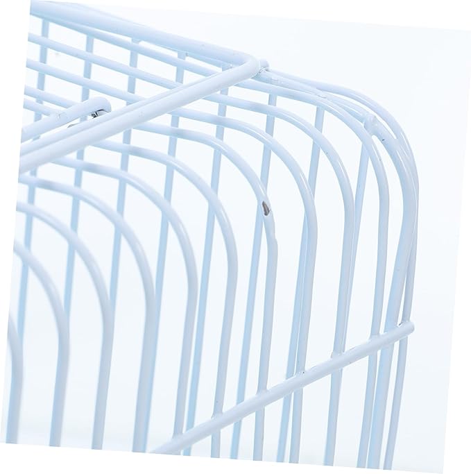 Garneck Portable Lightweight Bird Cage for Lovebirds and Small Animals Easy to Clean Travel Carrier Transparent Window for Parakeets and Cockatiels