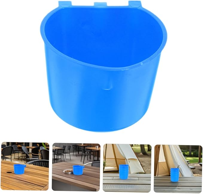 Abaodam 8pcs Bird Cage Cup Rabbit Feeding Bowl Cage Water Bowl for Birds Rabbits Small Pets