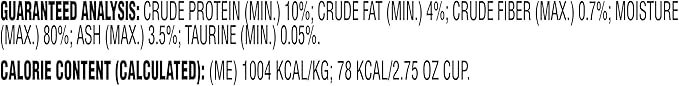 Meow Mix Paté in Gravy Wet Cat Food with Real Tuna & Salmon, 2.75 Ounce (Pack of 12)