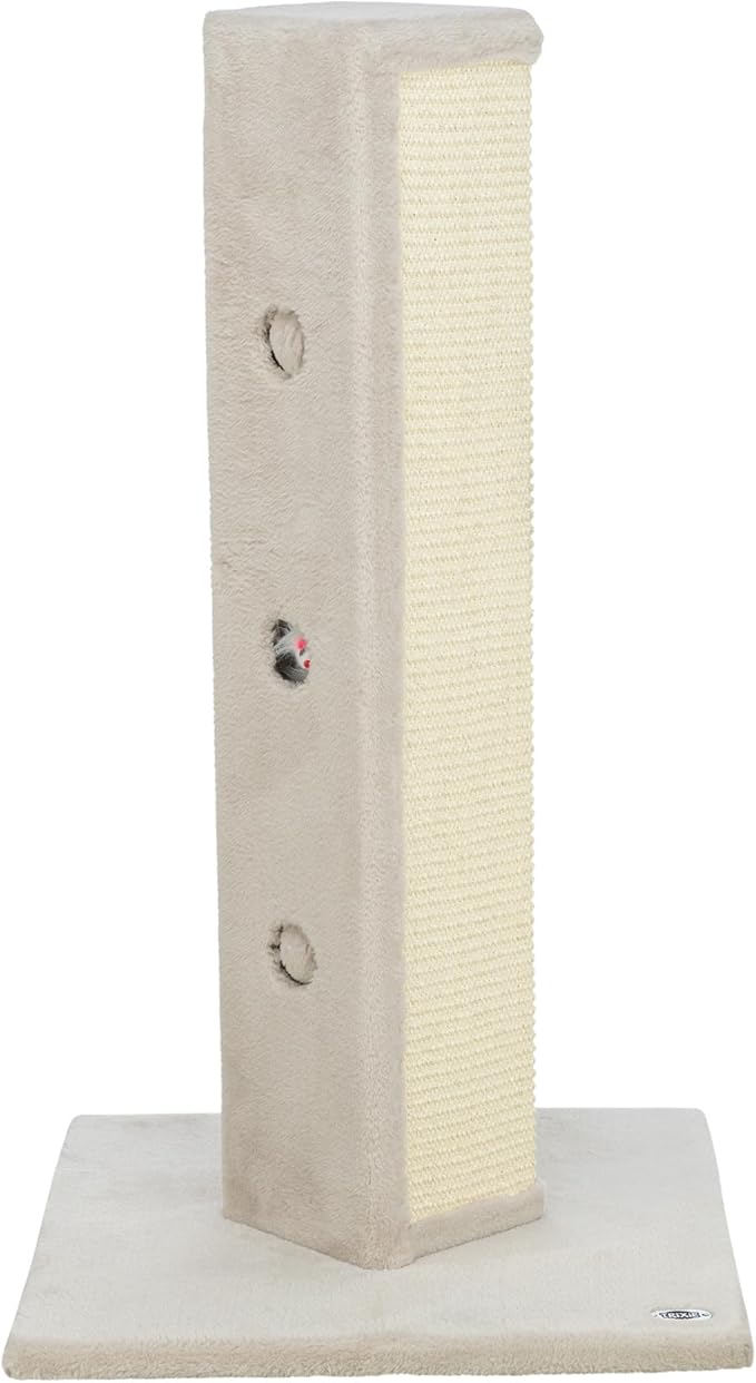 TRIXIE Soria Scratching Column Grey Cat Furniture, 31.5" H
