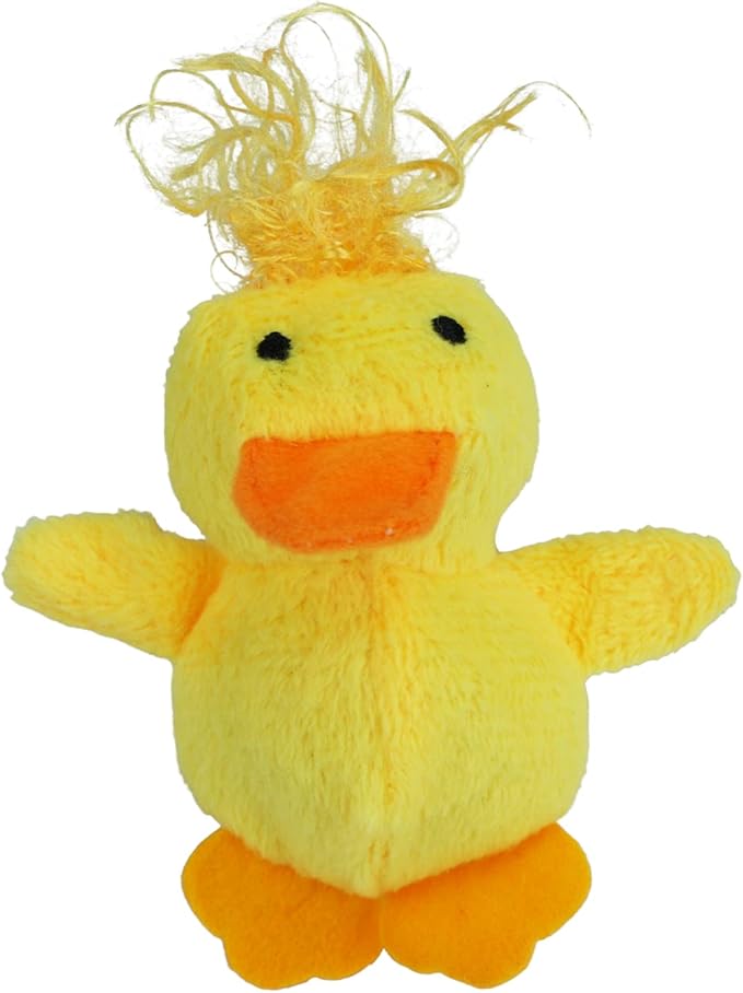 Multipet Duck Look Who’s Talking for Cats, 1.5 Inches Cat Toy