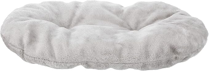 TRIXIE Lukas Cuddly Cave in Gray - Mouse-Shaped Cat Hideaway with Sisal Scratching Surface, Crinkle Ears & Interactive Cat Toys for Indoor Cats – Plush Condo, Removable Cush. 13.8" × 25.6" × 13", Gray