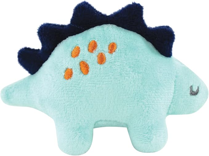 Luvable Friends Unisex Baby Squeaky Plush Dog Toy With Rope