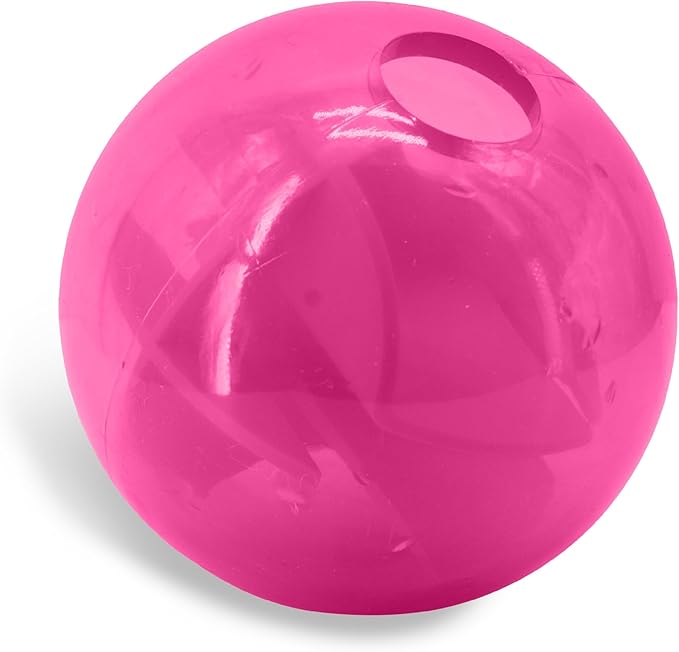 Outward Hound Orbee-Tuff Mazee Interactive Dog Puzzle Toy, Treat Dispensing Slow Feeder Ball, Pink, 4.7-Inch