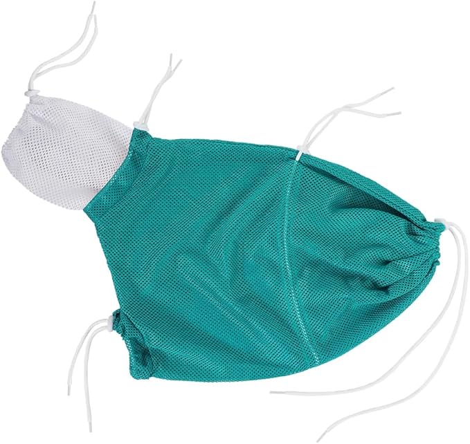 Ibluelover Breathable Mesh Cat Bathing Bag Adjustable Cat Washing Bag Anti Scratching Shower Bag for Nail Trimming Grooming