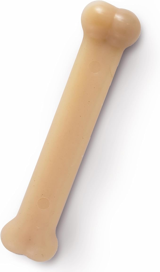 Nylabone Original Bone Power Chew Toy for Dogs, Durable & Tough Dog Toys for Aggressive Chewers, Original Flavor, Large - Up to 50 Ibs, 1 Count