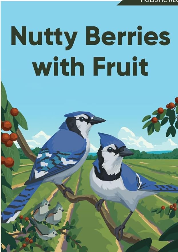 Bird Pro Holistic Bird Seed - Premium Seed for Backyard Feeding (18 Pounds, Nutty Berries with Fruit)