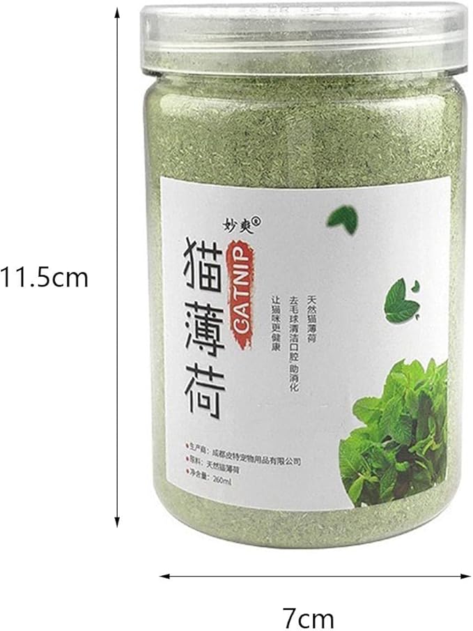 4X Catnip Powder for Cats, Catnip Catnip Dried Leaves Premium Quality Catnip Treats for Cat Toys Happy Kitten Scratcher Post Cat Bed