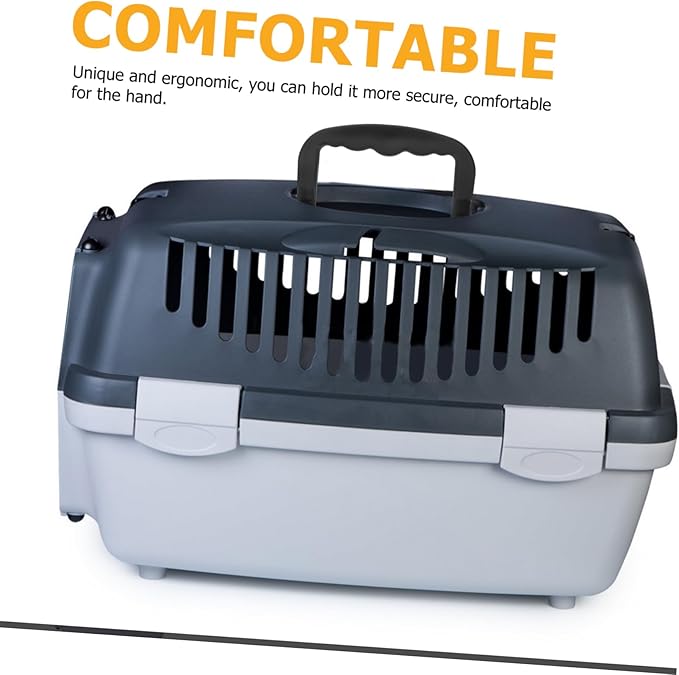 Detachable Plastic PET Cage Handle for Dog and Cat Crates Thickened Replacement Handle for Birdcages for Convenient Transport