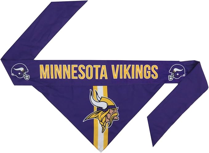 Littlearth NFL Reversible Pet Bandana - Officially Licensed Teams, Sizes XS to XL