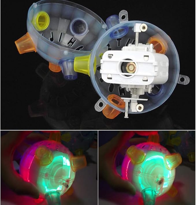 Music Dancing Ball,Flashing Ball Dog Toy Ball Dog Ball Pet LED Jumping Ball Toy Ball,Shake Jumping Ball Flash Bouncing Ball for Dogs Cats (a)