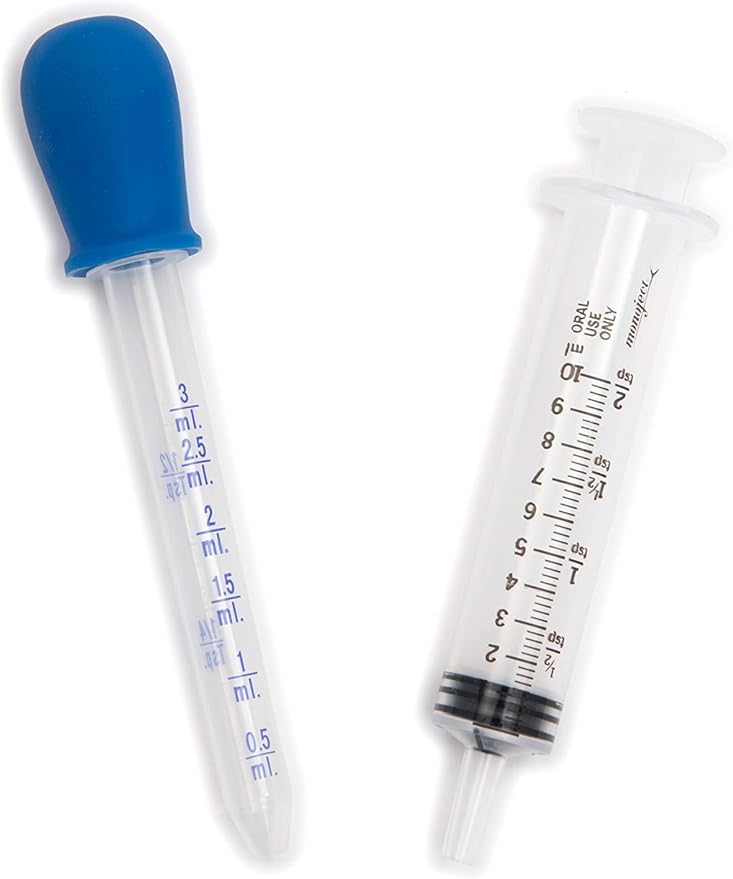 Lixit® Nursing and Hand Feeding Syringe and Bottle Kits for Cats, Rabbits, Puppies and Other Pets (Syringe + Dropper)