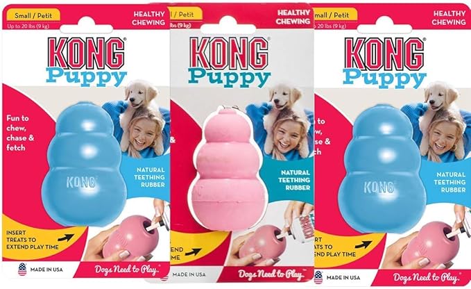 (3 Pack) Kong Small Puppy Kongs