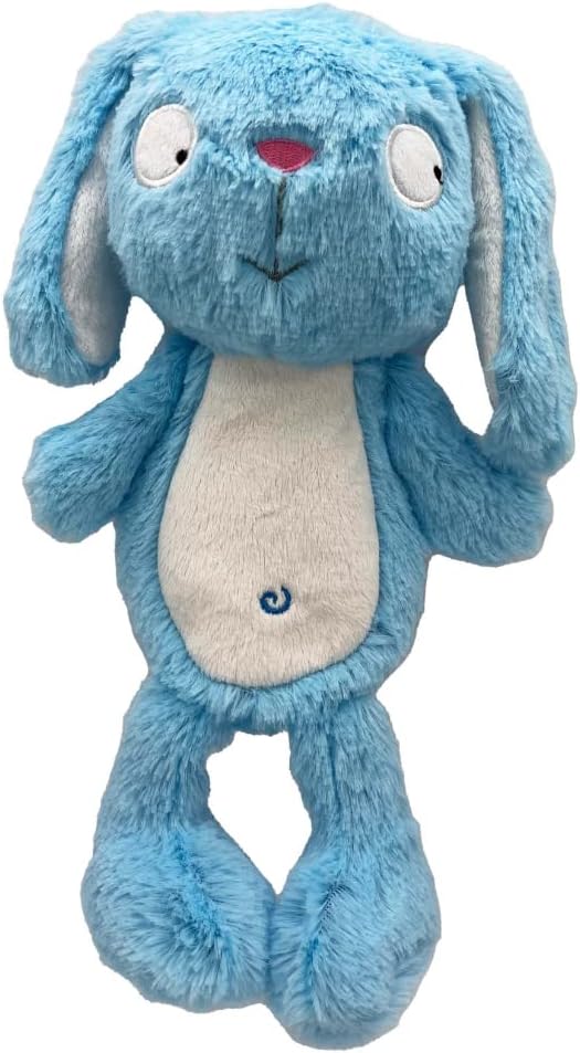 Huxley & Kent Slappies for Dogs | Betty Bunny (Large) | Squeak & Shake Dog Toy | No Stuff Squeaky Toy, TPR Ball in Head | Simulates Hunting Nature for Dogs