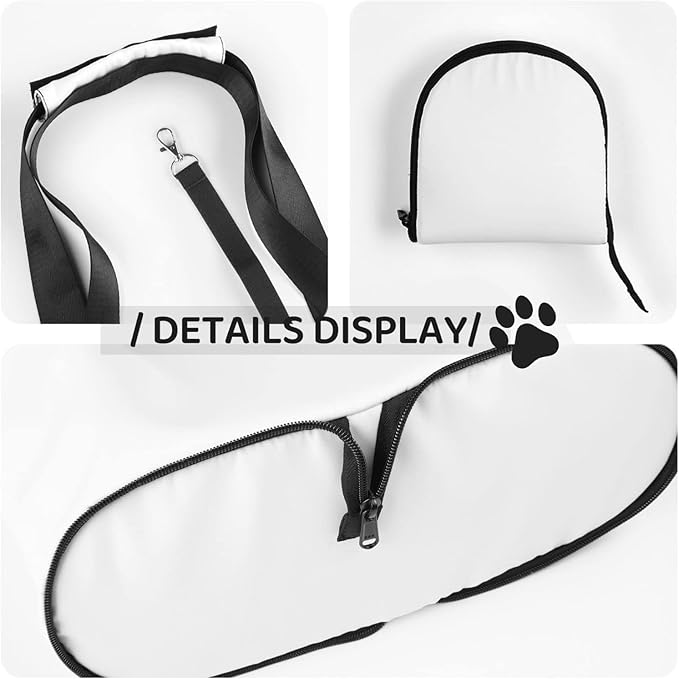 Foldable Pet Carrier Sling - Waterproof Small Dog & Cat Travel Australian Flag Tote with Safety Hook for Hiking