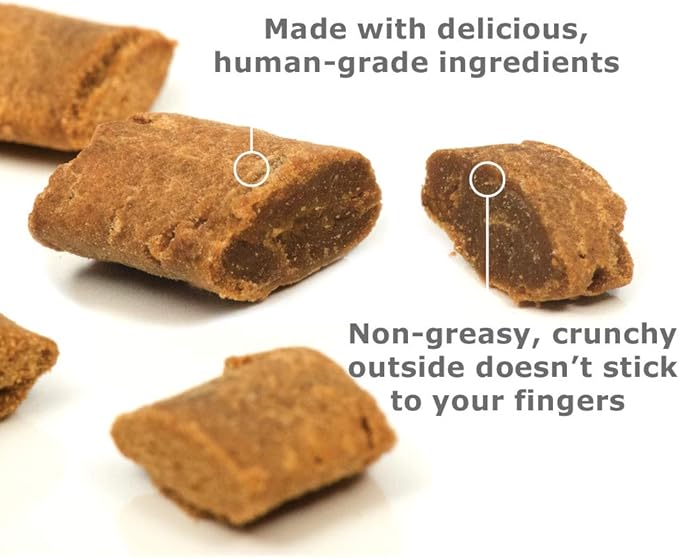 Catit Nibbly Cat Treats, Healthy Baked Treats, Chicken & Liver, 3.2 oz (Pack of 4)