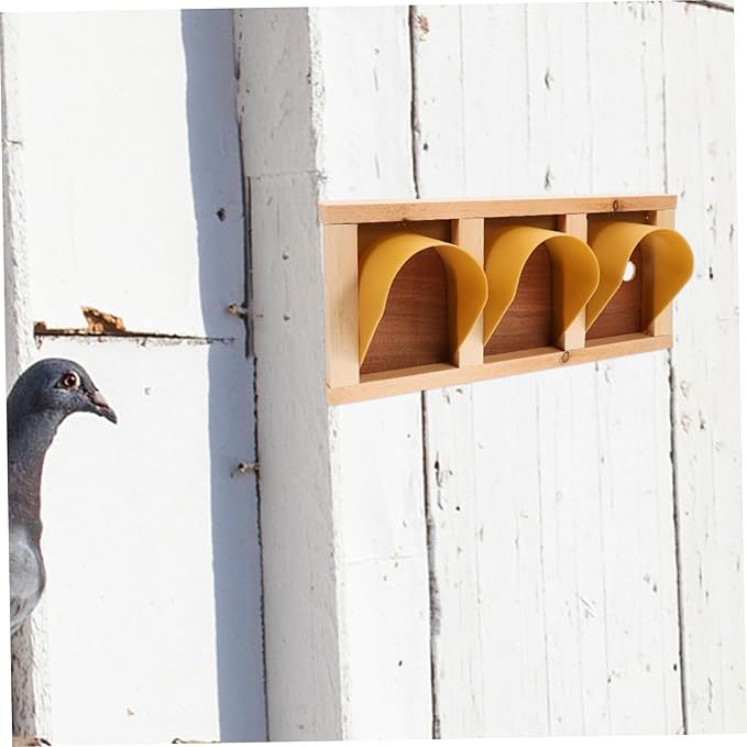 VANZACK Pigeon Racing Door Wooden Cage Door One-Way Bird Cage Accessories European Design