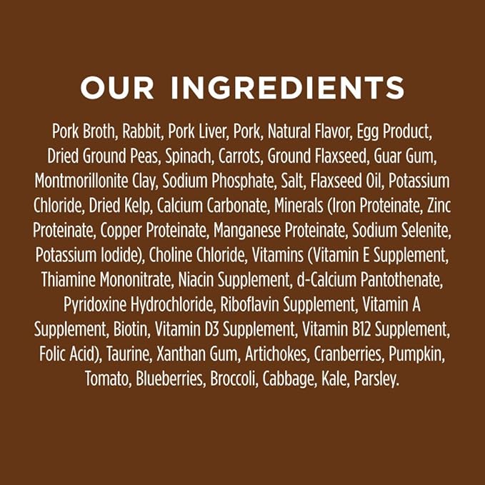 Instinct Original Minced Natural Wet Cat Food, Grain Free Recipe - Real Rabbit, 3.5 oz. Cups (Pack of 12)