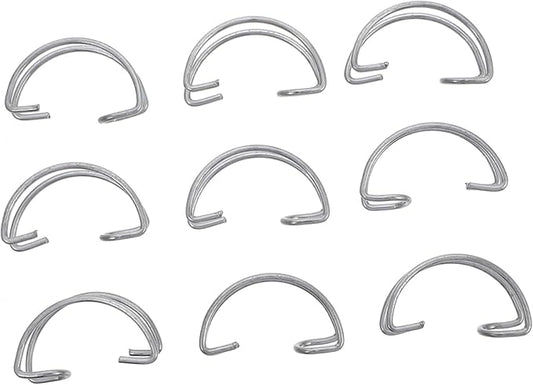 BESPORTBLE 40pcs Heavy-Duty Cage Door Hooks Multifunctional Hooks for Bird and Rabbit Cages Space-Saving Design for Home Use Durable Steel Construction