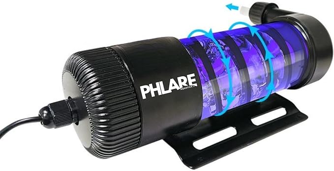UV Aquarium Filter - External U-V Light for Fresh & Saltwater Tanks and Ponds - 9 Watts