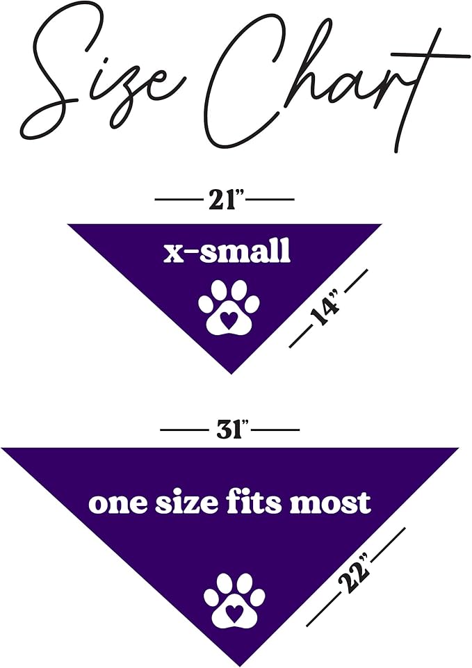 Love My Grandpa Father's Day, Valentine's Day Dog Bandana (426 Purple, X-Small)