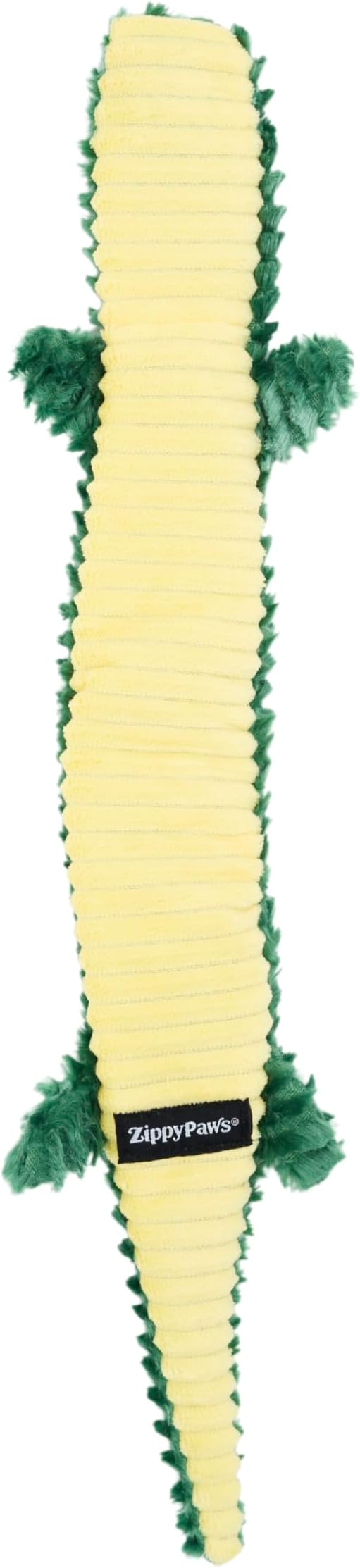 ZippyPaws Rope Reptilez Dog Toy – Rope & Plush Tug Toy (Alligator)
