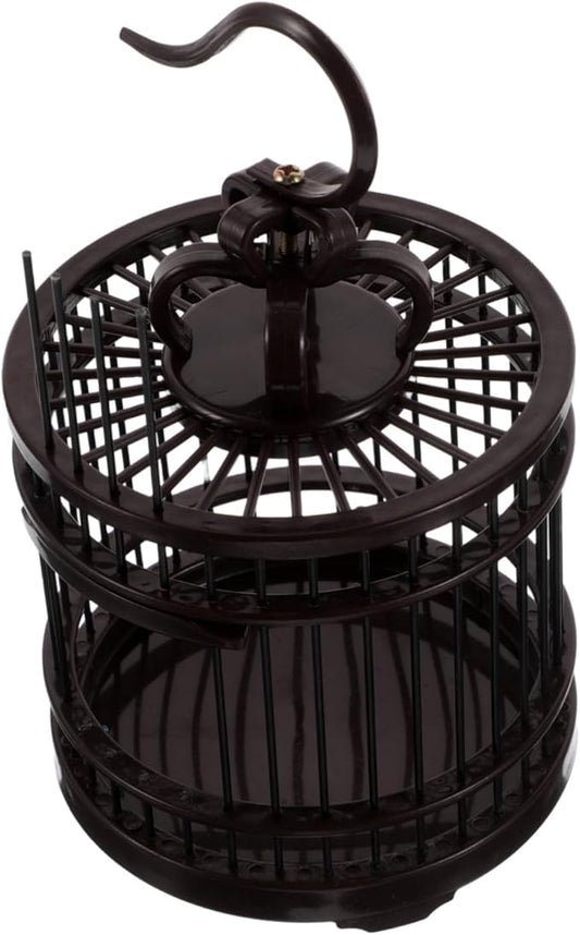 Portable Decorative Cage for Small Pets Vintage Style Habitat Box for Birds and Small Animals Design Lightweight Transport Carrier for Pets for Home Decor