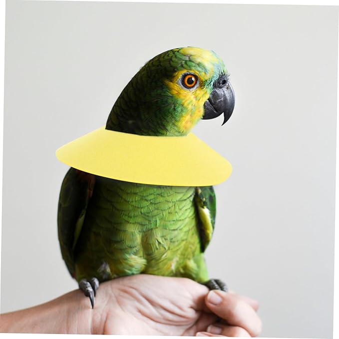 ORFOFE Parrot Neck Collar Protective Accessory for Recovery and Comfortable for Preventing Pecking and Injury Design for Birds
