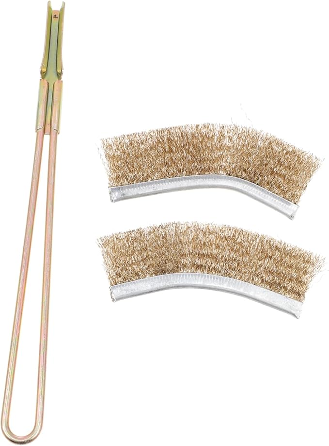 1set Bird Cage Cleaning Brush Long Handle Wire and Bristles for Birdcage Care for Parrots and Birds Easy to Use Cleaning Tool for Cages and Accessories