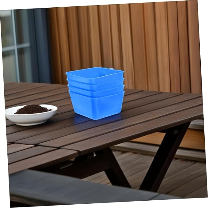 TOYANDONA 6pcs Hanging Chicken Feeder Bowl Rabbit Feeding Cup Bird Cage Bowl Small Cage Cups for
