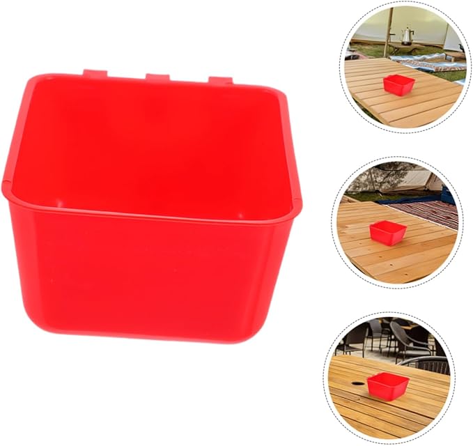 MERRYHAPY 6pcs Hanging Pet Feeding Bowl for Birds and Rabbits Durable Food and Water Cup Easy to Install and Remove for Small Animals