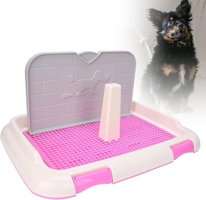 Dog Toilet Indoor Dog Litter Box Cat Potty Fence Puppy Training Pads Puppy Training Scheduled Urination Tray