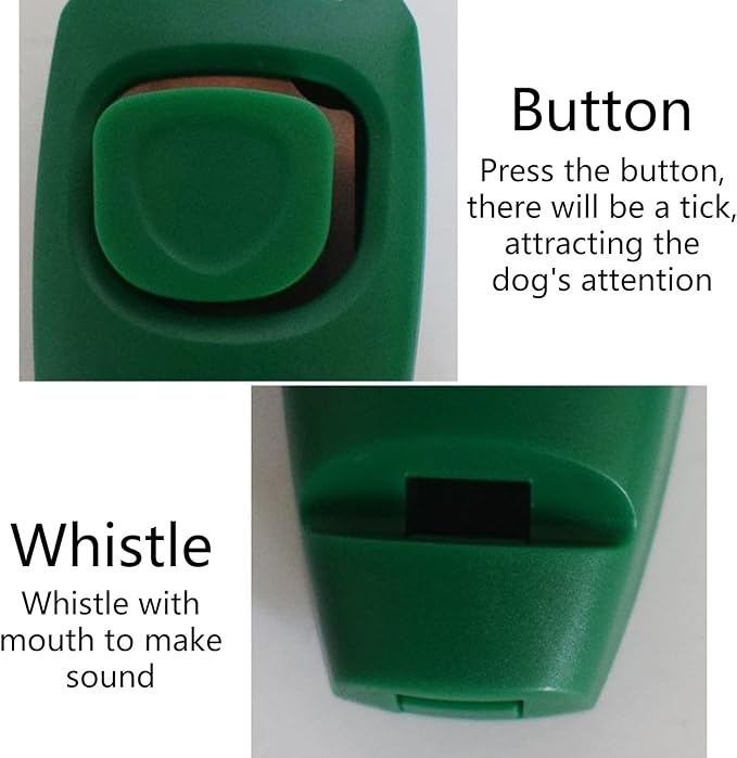 Pet Training with Keyring Dog Training Clickers Combo for Behavioral Training