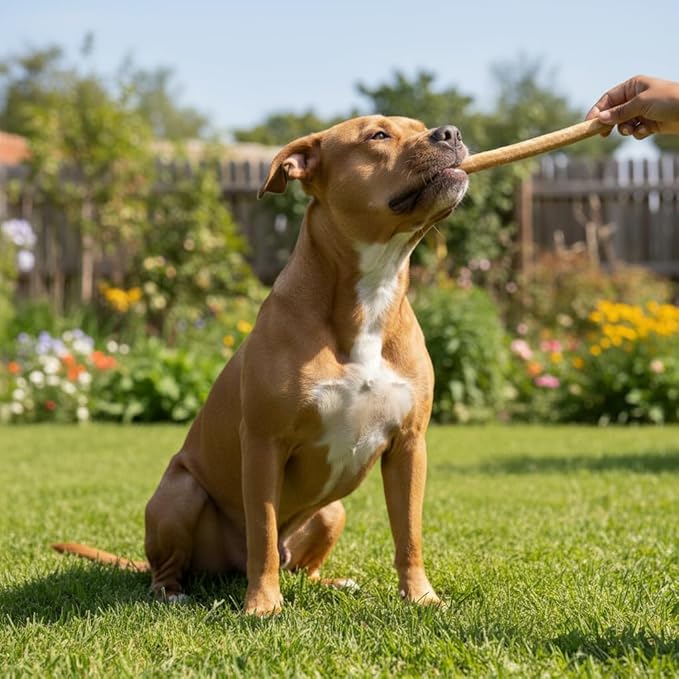 Wild Eats Venison Flavor Collagen Retriever Style Cheek Rolls 10" Dog Chews-3 Pack (Long Lasting Dog Chews Treats & Bones for Medium Dogs) Substitute for Pig Ears for Dogs