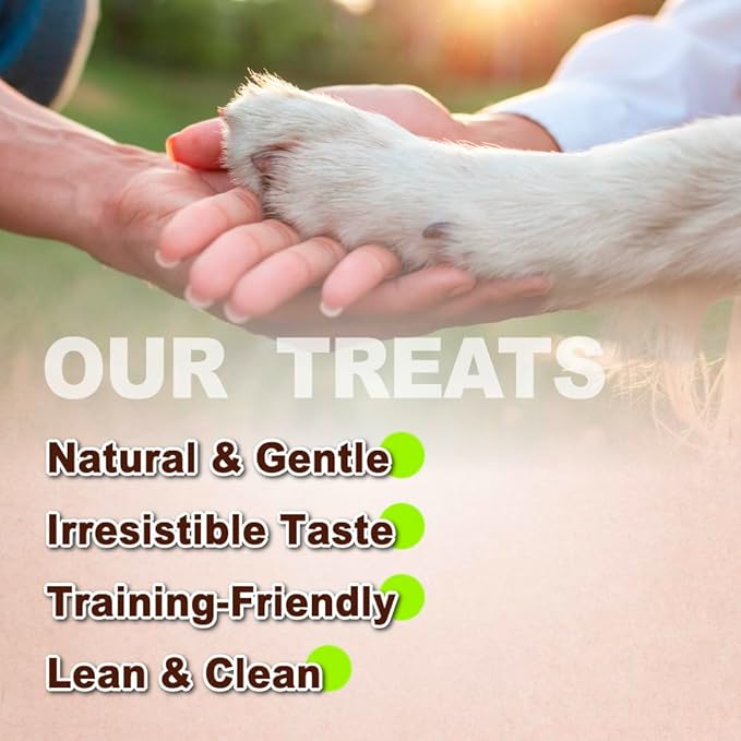 A Freschi srl Natural Turkey Dog Treats, USA-Sourced Trukey, All-Natural, Hypoallergenic, High-Protein, Low-Fat, Healthy & Easily Digestible, Puppy & Training Snack, Jerky 4 oz