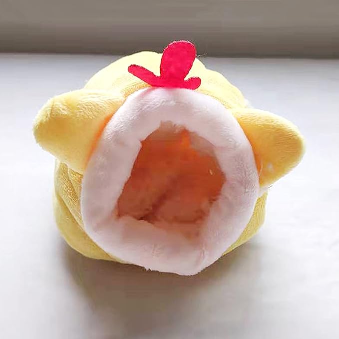 Velvet Small Animal Nest Winter Warm House Soft Breathable for Hamsters Guinea Pigs Squirrels Birds Cage Accessories