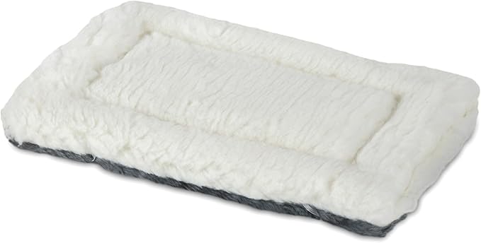 MidWest Homes For Pets Reversible Pet Bed; Machine Washable; Great for Toy Dog Breeds; Spotted Gray; 18"; 40218-FVGYS (Pack of 2)
