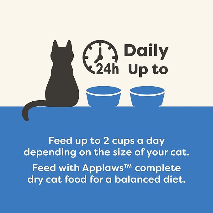 Applaws Natural Wet Cat Food in Broth, Limited and Natural Ingredients, High Protein with No Artificial Additives, Tuna Fillet & Crab in Broth (10 x 2.12 oz Easy-Open Cups)