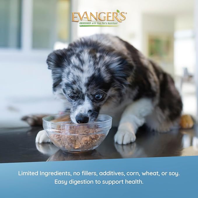 Evanger's Heritage Classics Beef & Bacon Dog Food – 12 Count, 20.2 oz Each – Grain & Gluten Free Loaf for Dogs – Limited Ingredient Recipe – Natural Protein-Rich Nutrition