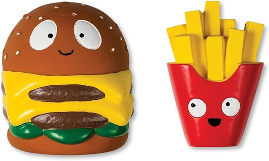 Fringe Studio Dog Toy Set, Big Buns, Small Fry, 2Pc Mini Latex, Pet Shop Collection (368013)