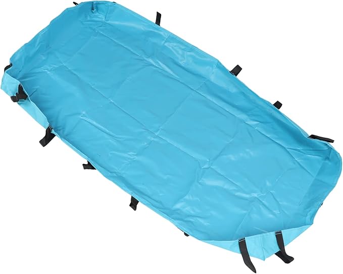 Oxford Cloth Hamster Cage Bottom Cover, Breathable Leakproof Chassis Liner for Guinea Pig with Removable Support For Furniture, Floors, and Beds (Blue)
