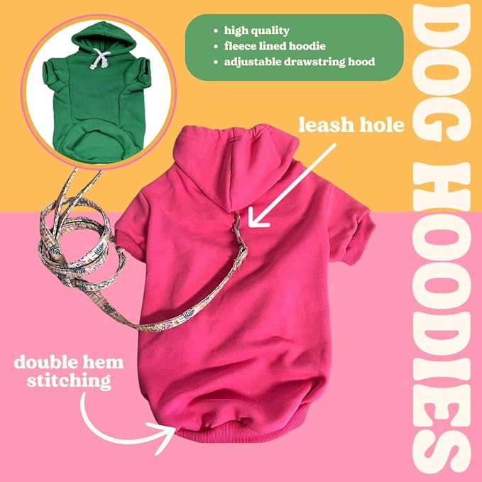 Firefighter K9 Fire Dept Dog Hoodie | Fleece Lined |Leash Hole| Firehouse | Rescue Squad | Halloween Costume | First Responder | Dalmation|Red, 4X-Large 1380