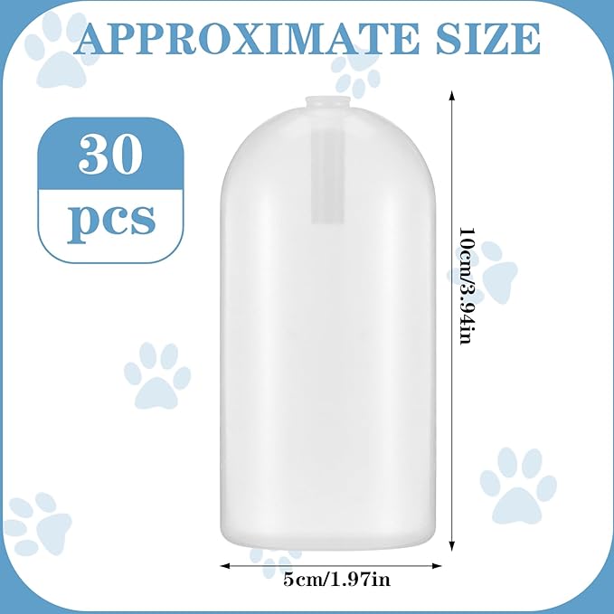 30 Pack Large Replacement Squeakers for Dog Bulk Pet Squeakers for Repair Squeaky Cat Fix Noise Maker Insert Supplies