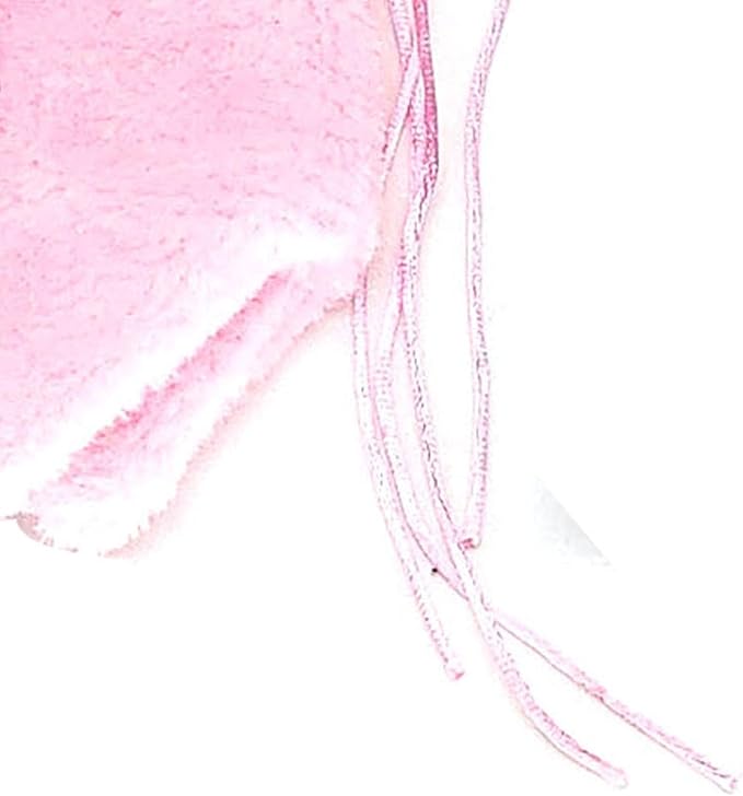Bird Corner Fleece Warmer, Soft Velveteen Bed for Parrot Parakeet Cockatiel, Lightweight Washable Bird Cage Blanket, Winter Warm Hideaway (Pink)