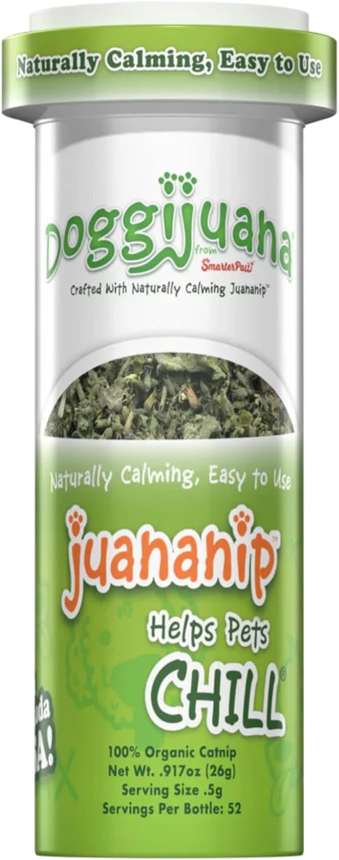 Doggijuana Doggi Duo Refillable Juananip Toy Bundle | Pink Donut & Juananip | Funny Dog Toy Plush with Catnip and Refill | Interactive Chew for Play